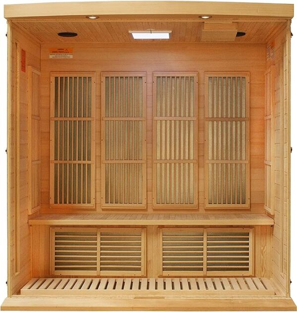 Low EMF FAR Infrared Carbon Hemlock Sauna - Image 3