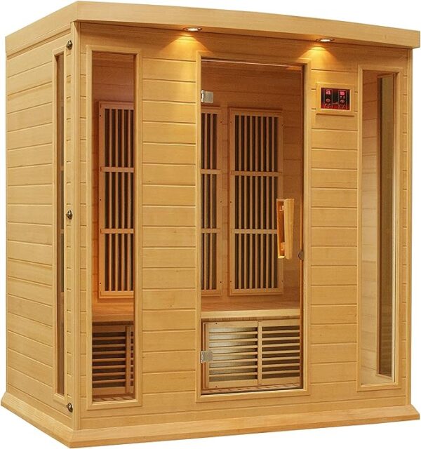 Low EMF FAR Infrared Carbon Hemlock Sauna